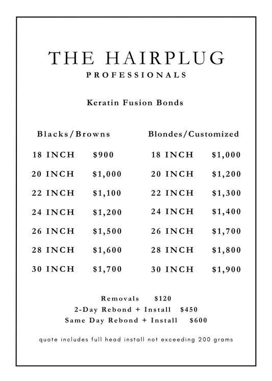 Signature Hair & Install