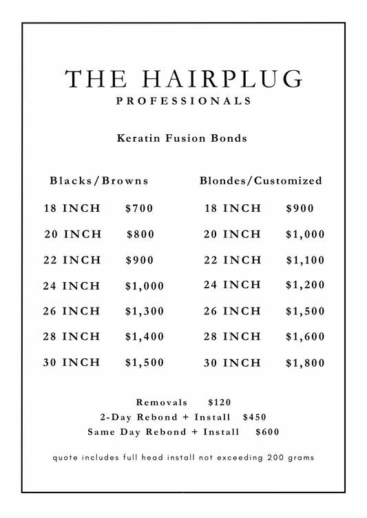 Signature Hair & Install